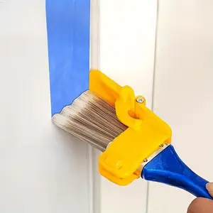 Edge Painting Tool Set with Color Separation Guide, Durable Plastic Handle, Multi-Functional DIY Frame, Wall, Ceiling Edge Treatment