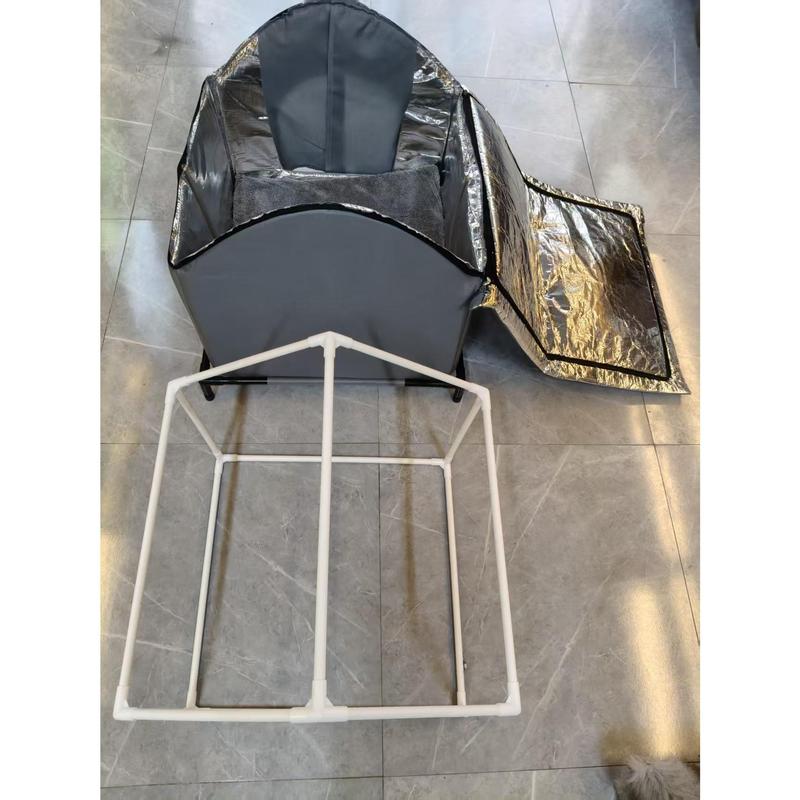 Outdoor Cat Nest Windproof & Rainproof Warm Comfortable All-Weather House with Waterproof Fabric & Reinforced Edges