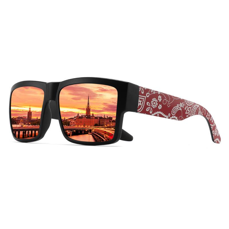 Fashion Vintage Square Polarized Sunglasses Men Women Luxury Brand Designer Men's Sun Glasses Driving Fishing UV400 Eyewear Man