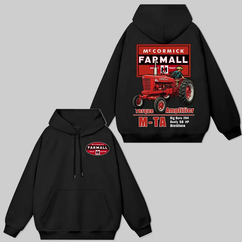 Graphic T-Shirt, Hoodie, Farmall Super M-TA Tractor T-Shirt, Farm Machinery Graphic Tee, Tractor Graphic Shirt, Farmer Gift Shirt, Agriculture Apparel, Farming Lifestyle Tee, Farmers X-mas Gift, Unisex Cotton T-Shirt, Casual Farm Wear
