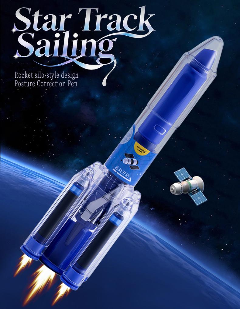 Set 2 simple posture fountain pens with starry sky pattern, blue theme, comes with 4 ink cartridges, replaceable ink cartridges, minimalist style, smooth continuous ink flow, quick drying, DIY study office writing, large capacity fountain pen set