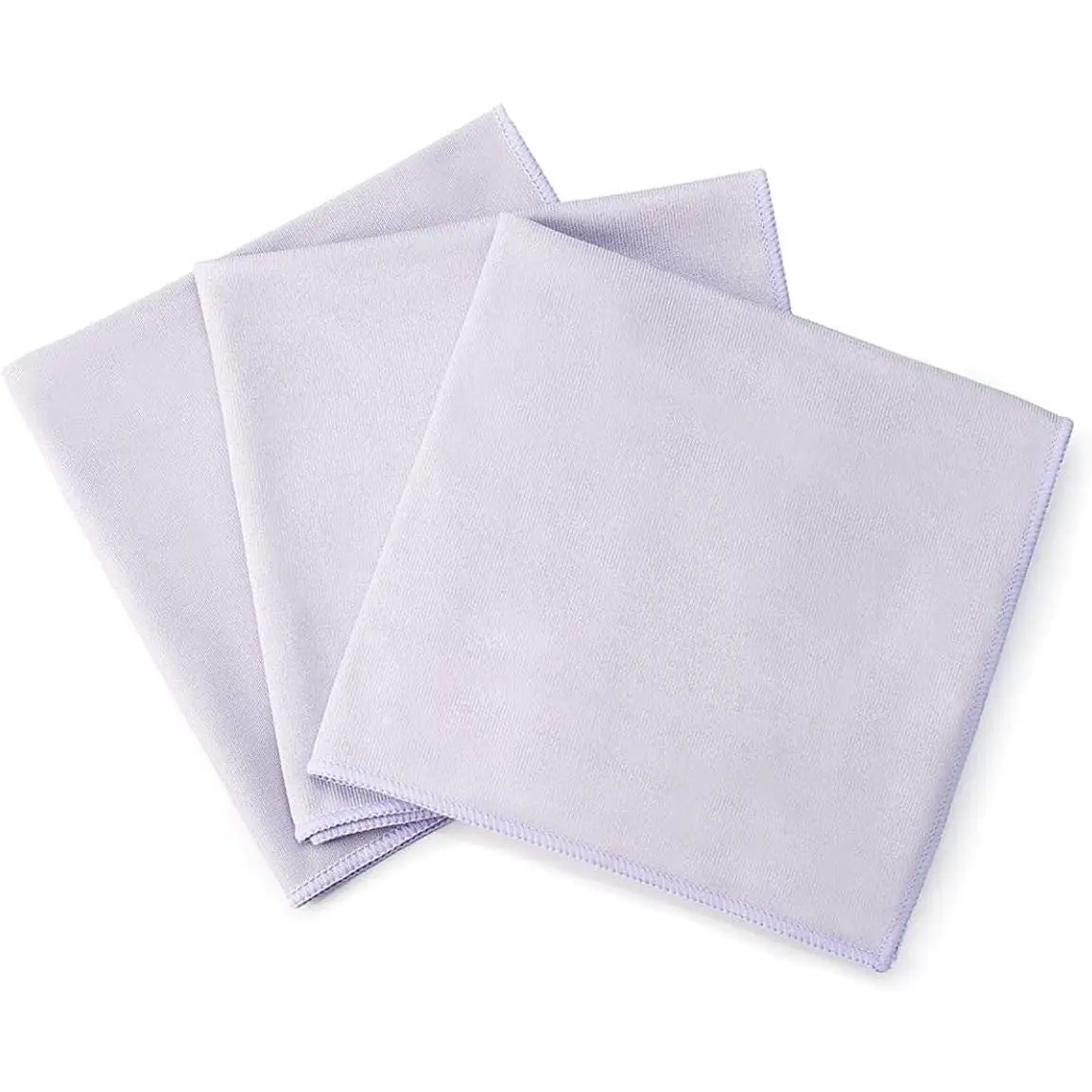 Shine Bright Microfiber Cloths – 3-Pack, 16" x 16" Streak-Free Cleaning for Glass, Mirrors & Appliances – Lint-Free, Super Absorbent,
