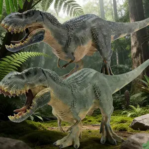 Giant Tyrannosaurus Rex Toy, Moveable Jaw, Realistic Dinosaur Model, Plastic Educational Animal Figurine, Collectible Gift, Kids Birthday Party Gift