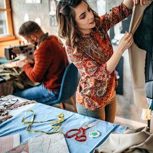 Scissors 10'' - Sewing Shears with High Carbon Blades for Precise Cutting, Tailoring,Crafts, Industrial Strength Use, Dressmaking