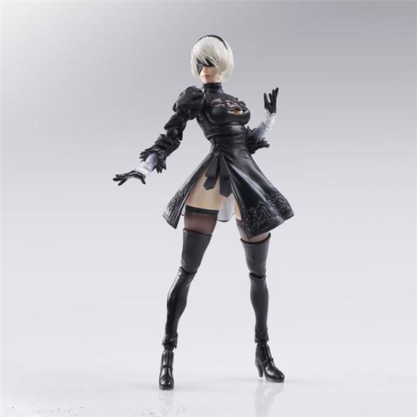 PA 2B No.2 Type B Yorha Figuras Nier Automata 2b Action Figure Toys Manga Shfiguarts Anime Peripheral Movable Collection Model