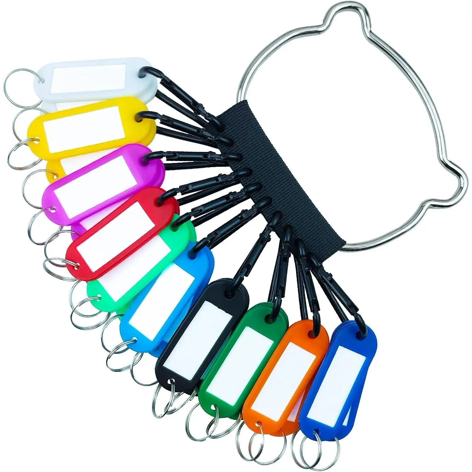 Portable Key Organizer Manager with Enlarged Window for Writing and Displaying  Text, Suitable for Warehouses, Offices, Schools, Homes, Etc (Key Marking and Management)