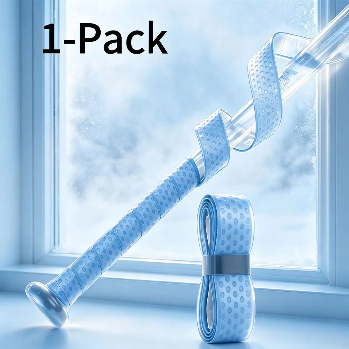 Non-Slip Handle Grip Tape, Suitable for Baseball/batting Gloves/baseball Bats, Full Adhesive Shock-Absorbing Wrap, Easy Installation, 110cm X 2.5cm
