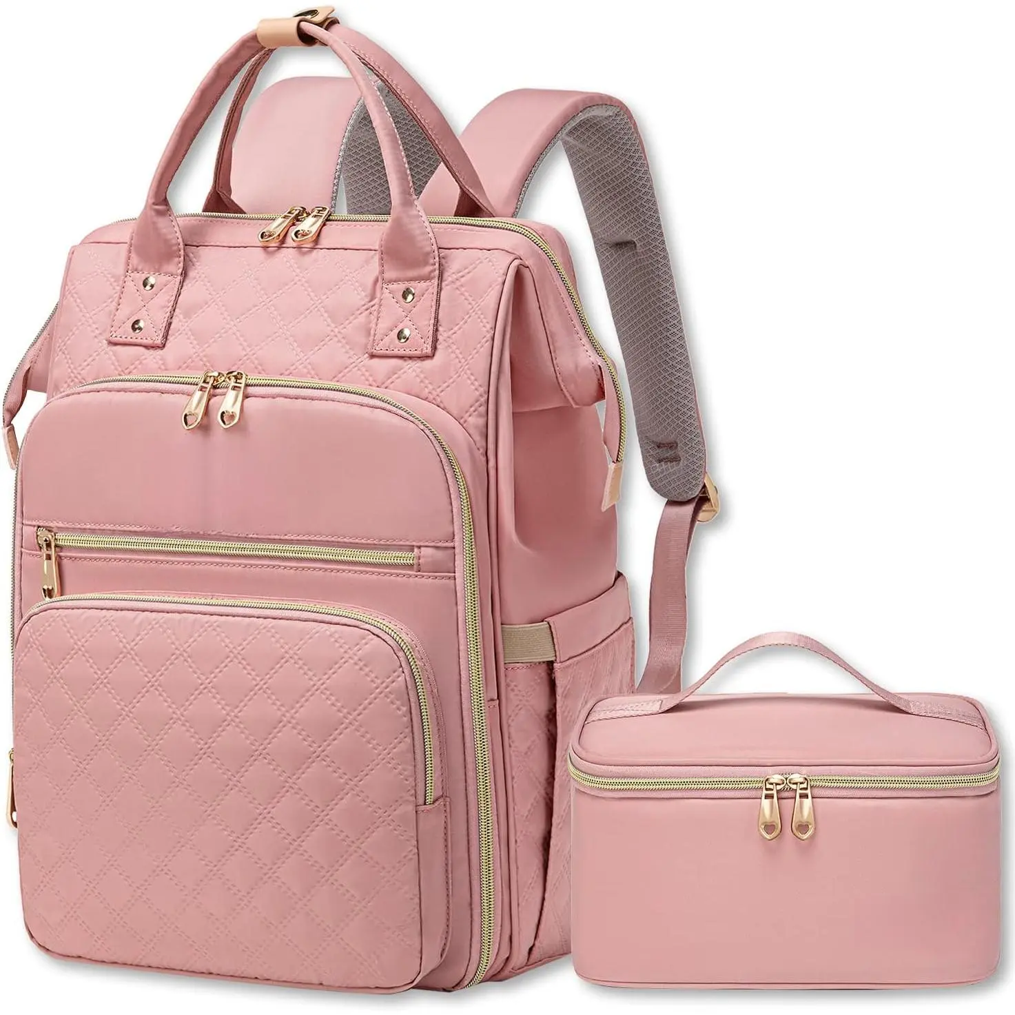 Lunch backpack, 15.6inch women's laptop backpack, travel backpack, women's work backpack