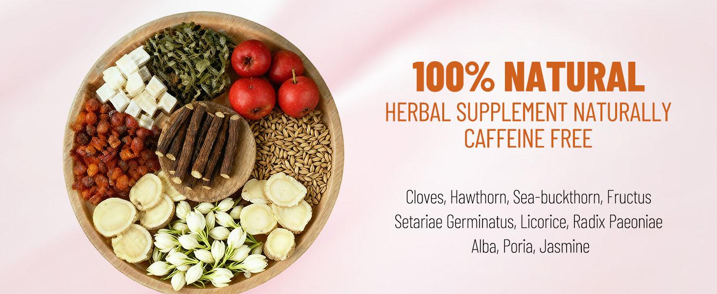 Wins Town Ulcer Healing Tea, Relief Gastritis and Stomachache, Support Daily Stomach Nourishing, 30 Tea Bags