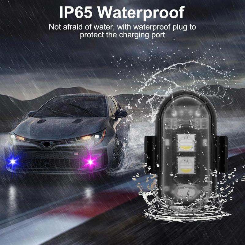 10 Models Wireless LED Lights for Car-24PCS Interior Ambient Strobe Light with Remote, USB-C 80 Hours 8 Colors IP65 Waterproof Rechargeable Underglow Light for Cars, Trucks, eBike, Motorcycle 10 Models Wireless LED Lights for Car-24PCS Interior Ambient Strobe Light with Remote, USB-C 80 Hours 8 Colors IP65 Waterproof Rechargeable Underglow Light for Cars, Trucks, eBike, Motorcycle