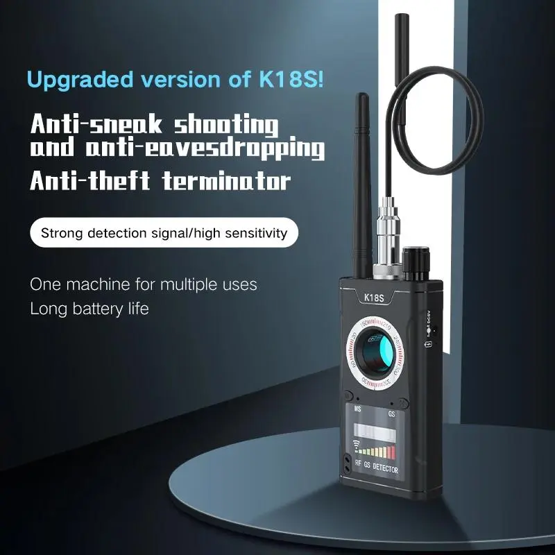 Hidden Camera Detector  Wireless Signal Car GPS Infrared Search Wiretapping Bug Mini Devices