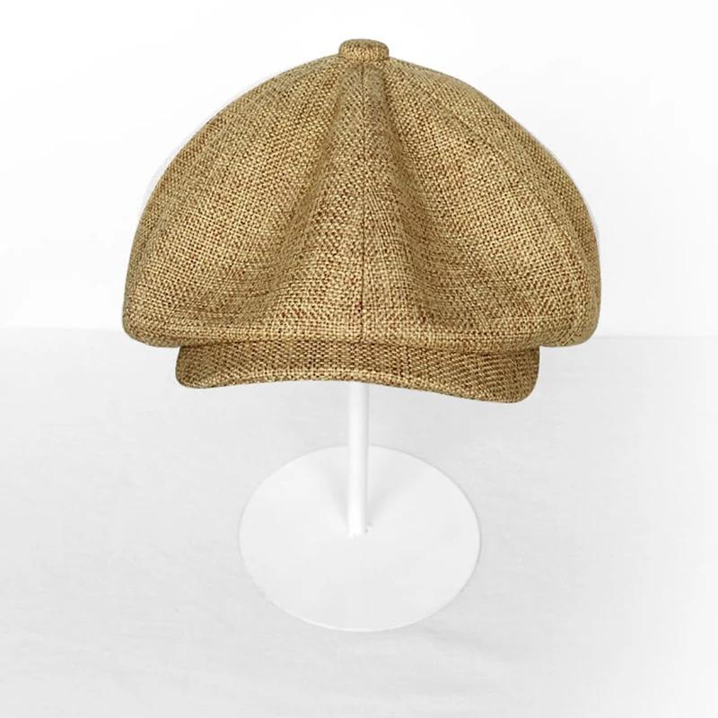 New Beret Hat Gatsby Octagonal Hats Retro British Newsboy Cap Men and Women Outdoor Universal Casual Caps