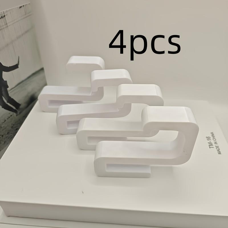 234pcs No Drilling Glass Door Hooks Heavy Duty Sturdy Plastic Wall Mount for 8mm Glass Hanging Clothes Towels Black White