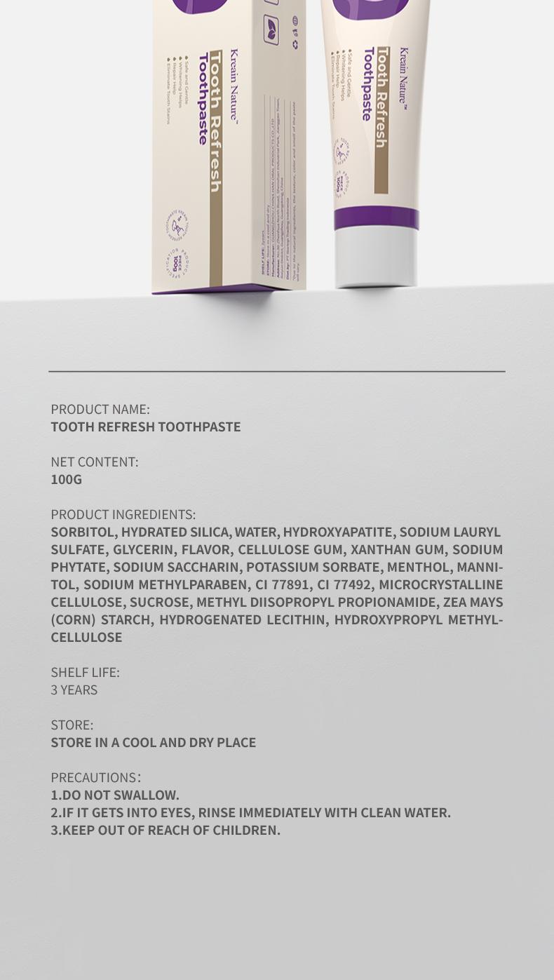 Tiktok Limited Price Oral Care Toothpaste, fresh breath, prevent tooth loss, natural ingredients, gentle care dealsforyoudays