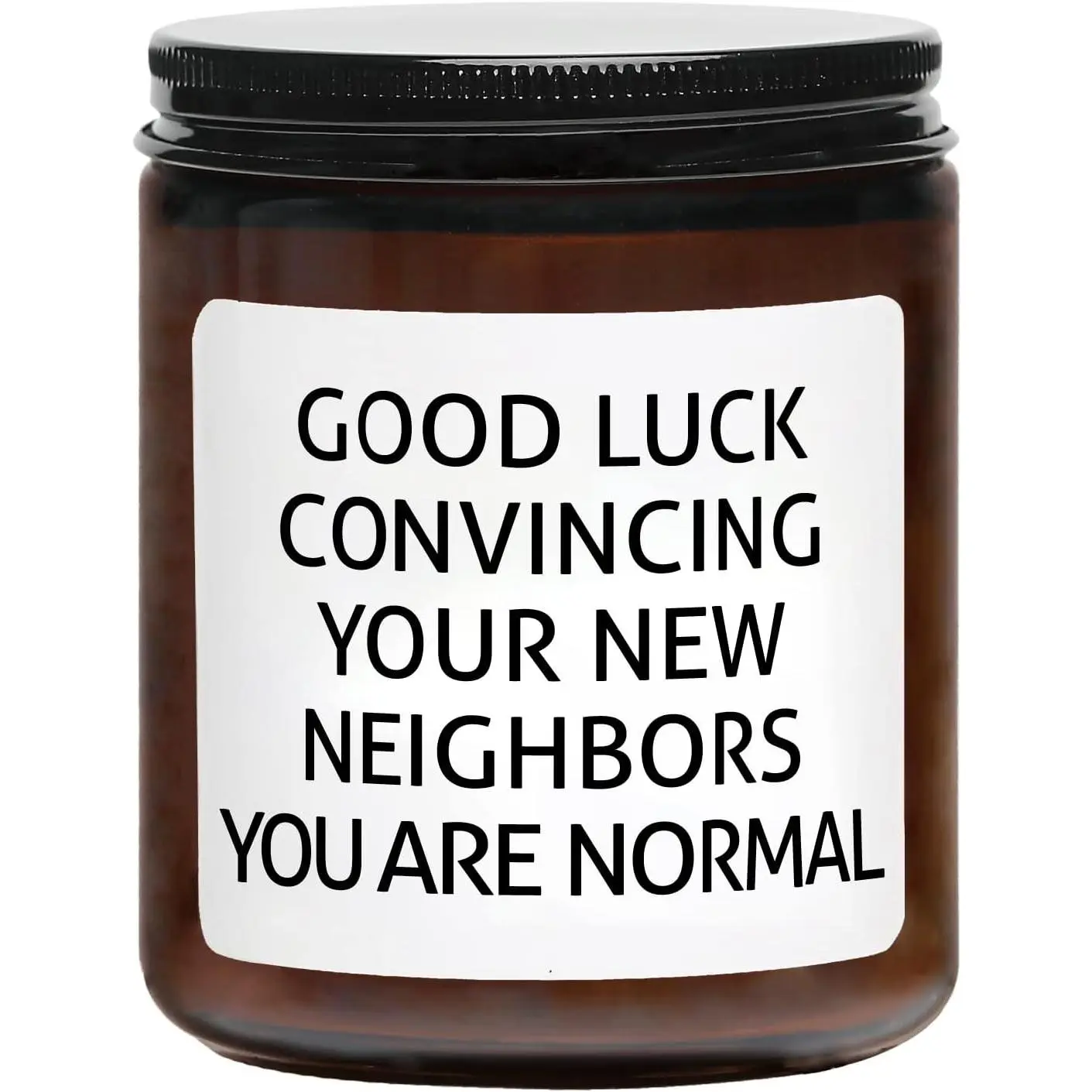House Warming Gifts  , 7oz Sandalwood Rose Housewarming Candle,    Ideas, Funny Housewarming Gifts,  Luck Convincing Your Neighbors You're Normal