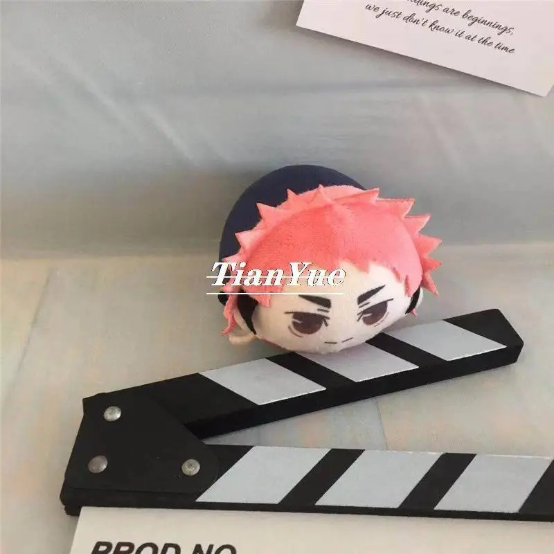 Cute Satoru Gojo Itadori Yuji Fushiguro Megumi 3D lying soft Stuffed Christmas Gift Toys Keychain pendant 10cm