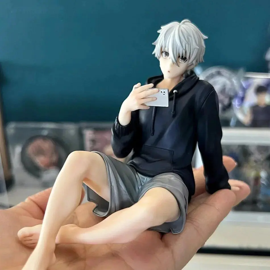 2026 new hot item BLUE LOCK Action Figures Nagi Seishiro Anime Figure Sitting Figurine PVC Collectible Model Kids Doll Toys Gifts