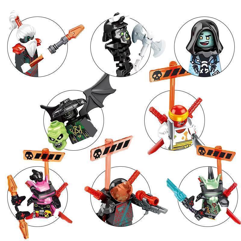 Anime Cartoon Model Bricks Lloyd Kai Jay Zane Cole Nya Mini Compatible Assemble Action Figures Movable Toys Building Blocks popular