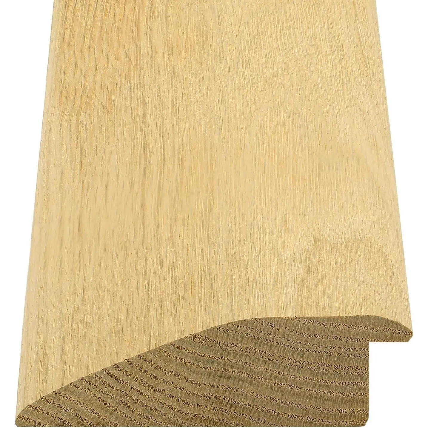 Solid Red Oak Interior Threshold Wood Oak Threshold Transition Overlap Threshold Doorways Reducer Threshold(36 x 4.13 x 1.25 Inches)
