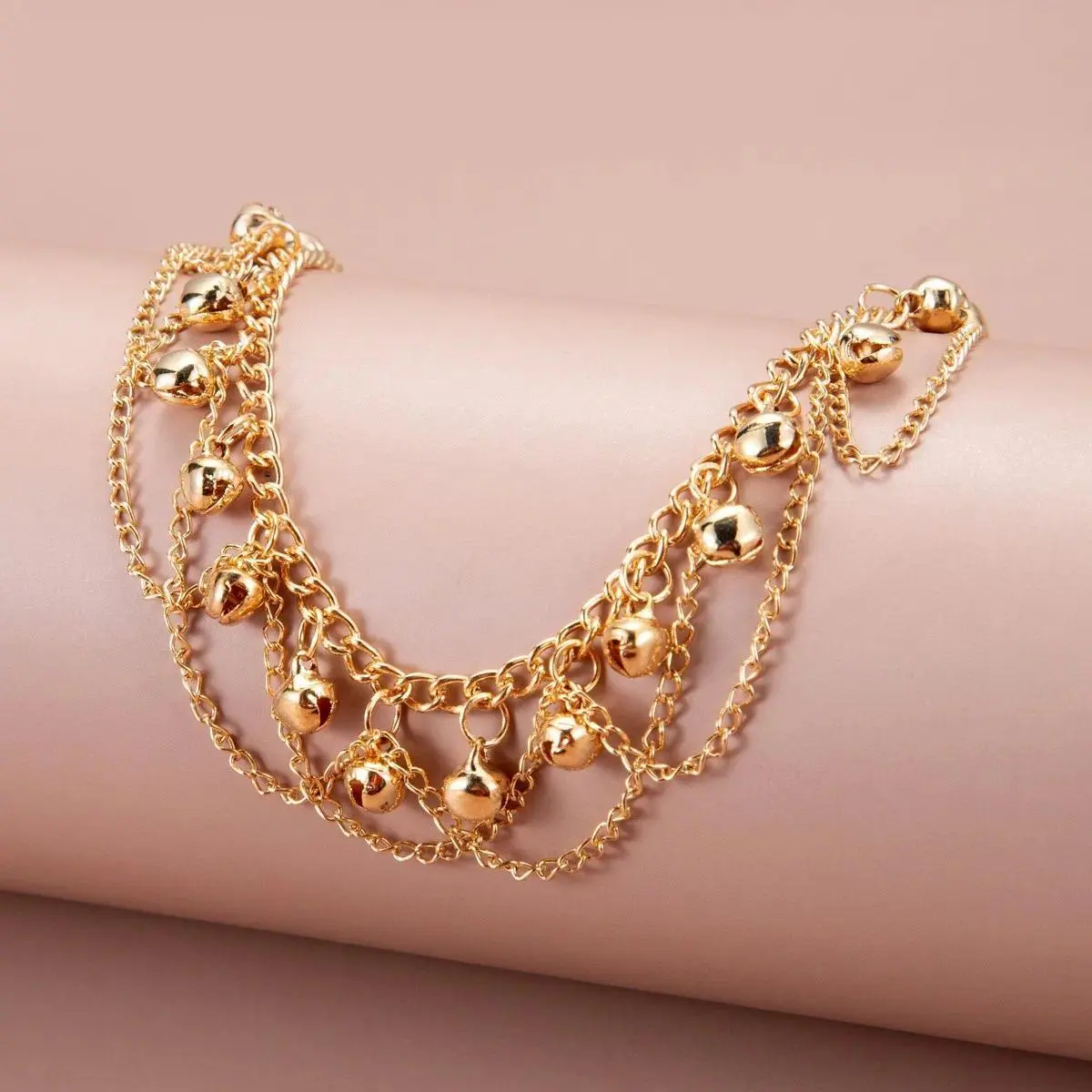 Bohemian Bell Anklet Charms Ankle Bracelet Jewellery Vintage Tassel Anklets For Women Indian Jewelry Beach Foot Bracelet Z40