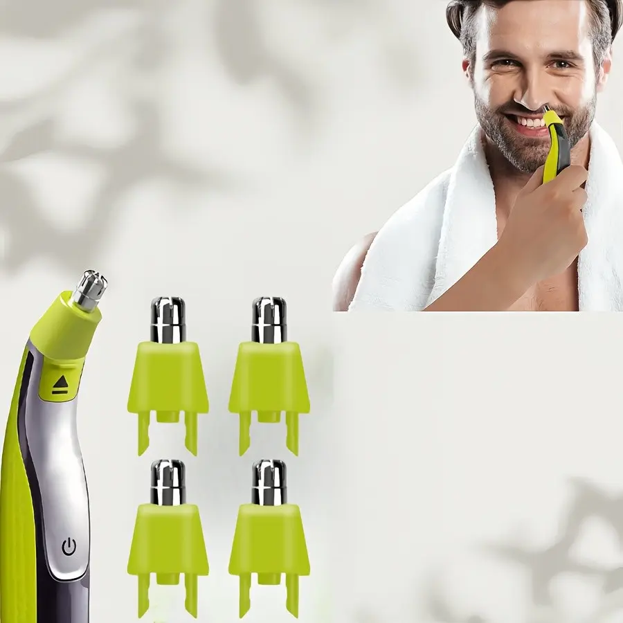 Compatible Oneblade Nose Hair Replacement Heads, High Precision Trimming Tool, Models Qp2523, 6523, 2527, 2520, 2533, 2630, 6520