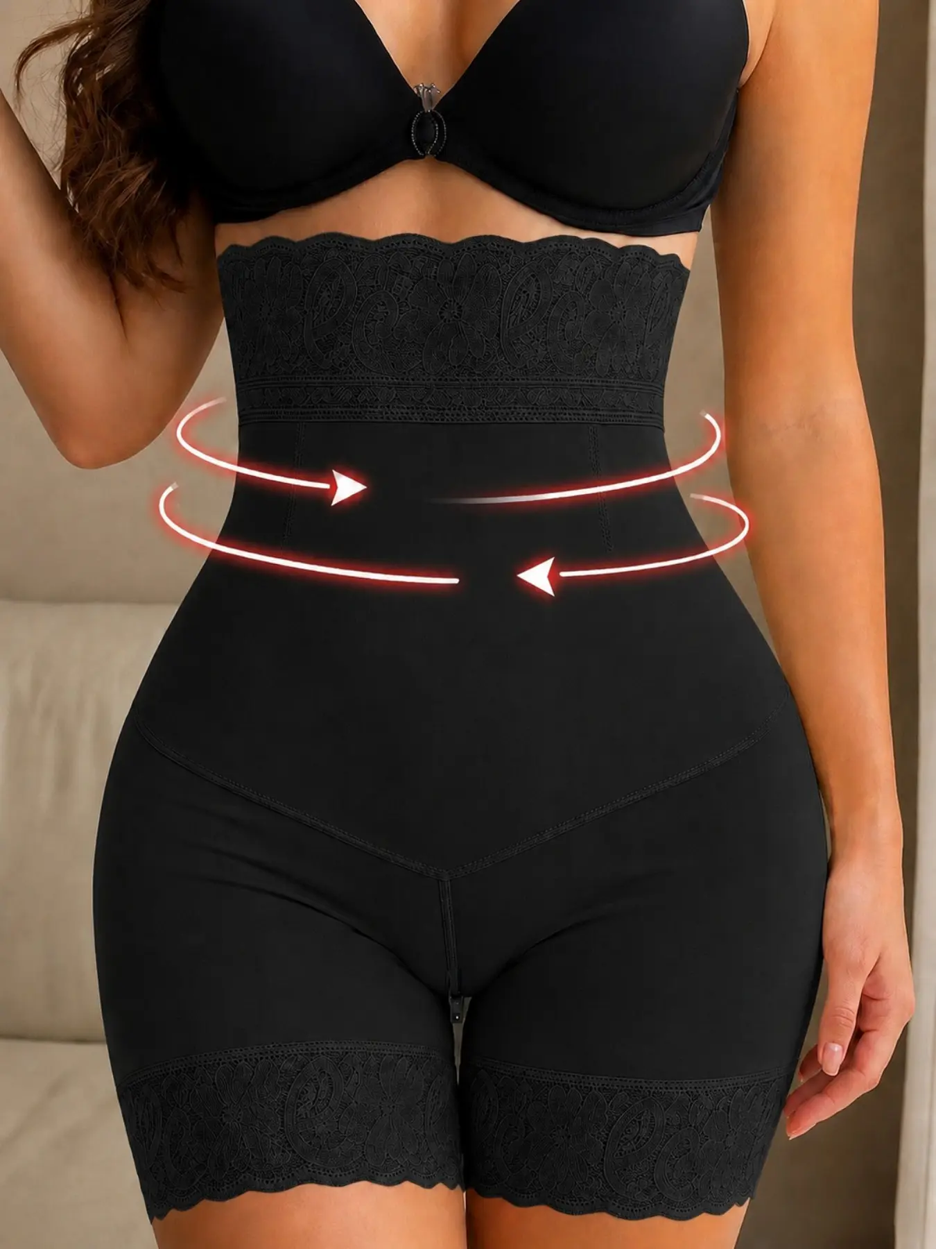 Body Shaping Pants, Fajas, Underwear, High Waisted Abdominal Cinching Shapewear Shorts, Butt Lifting Tummy Control Shaping Pants, Colombian Shapewear, Suitable For Daily, Sport, Yoga