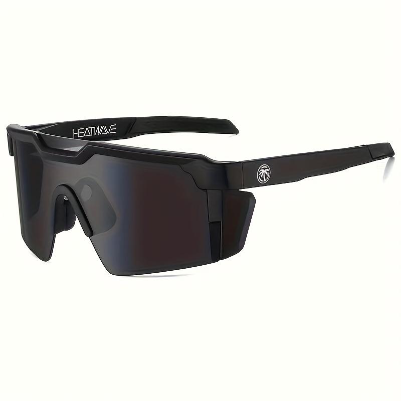 4 Pairs of Stylish Retro Sports Glasses for Men & Women - Black Frames with Colorful Lenses, Ideal for Outdoor Adventures & Everyday Use
