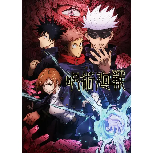 LIVE-SHAN HE Jujutsu Kaisen Acrylic Art Trading Cards, Collectible Non-Sports Acrylic Cards