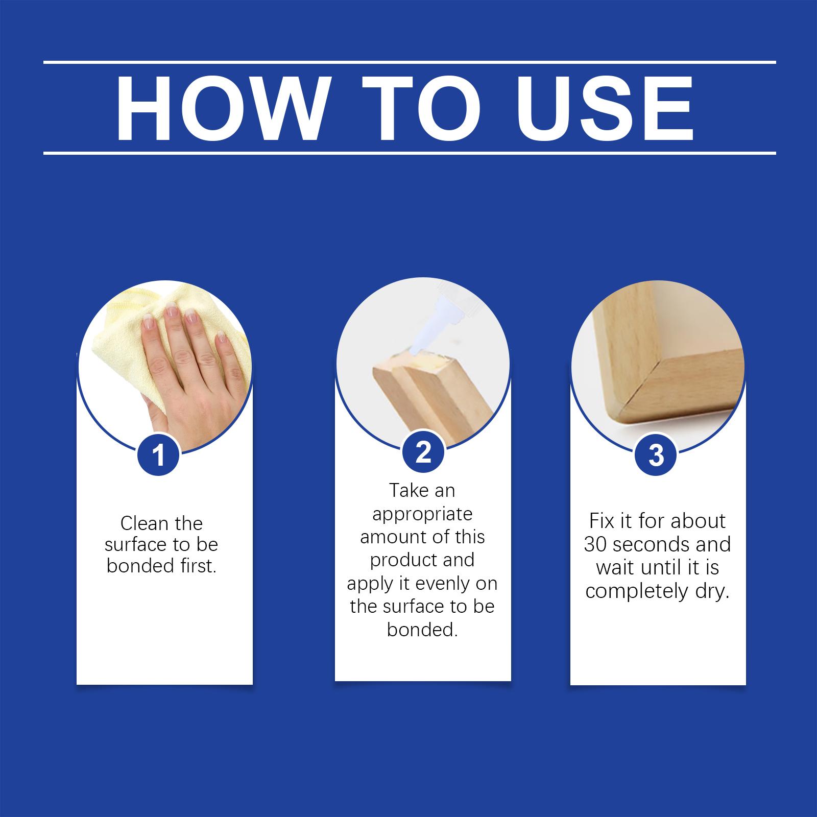 Jakehoe Welding Adhesive Glue Liquid Adhesive Patch Seamless Waterproof Multifunctional Oil-Based Transparent Welding Adhesive