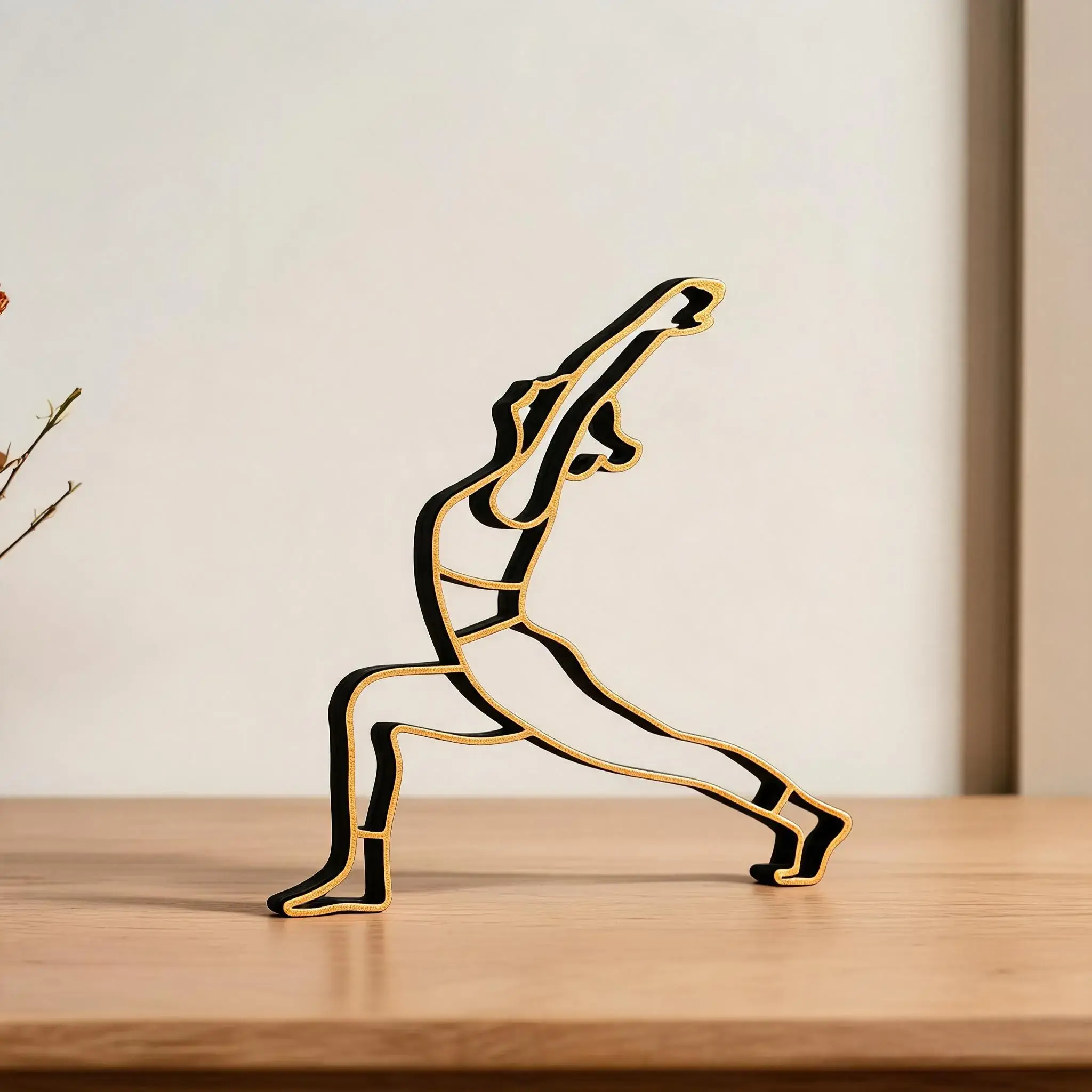 Modern Minimalist Yoga Sculpture, Artistic Yoga Figure Ornament, Zen Living Room Study Decor, Zen Aesthetics, Christmas Valentine's Day Thanksgiving Gift