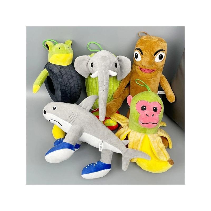 New Tralalelo Tralala Plush Tungtungtung Italian Brainrot Al Tralalero Tralala Plush Doll Stuffed Soft Pillow Custom Toys