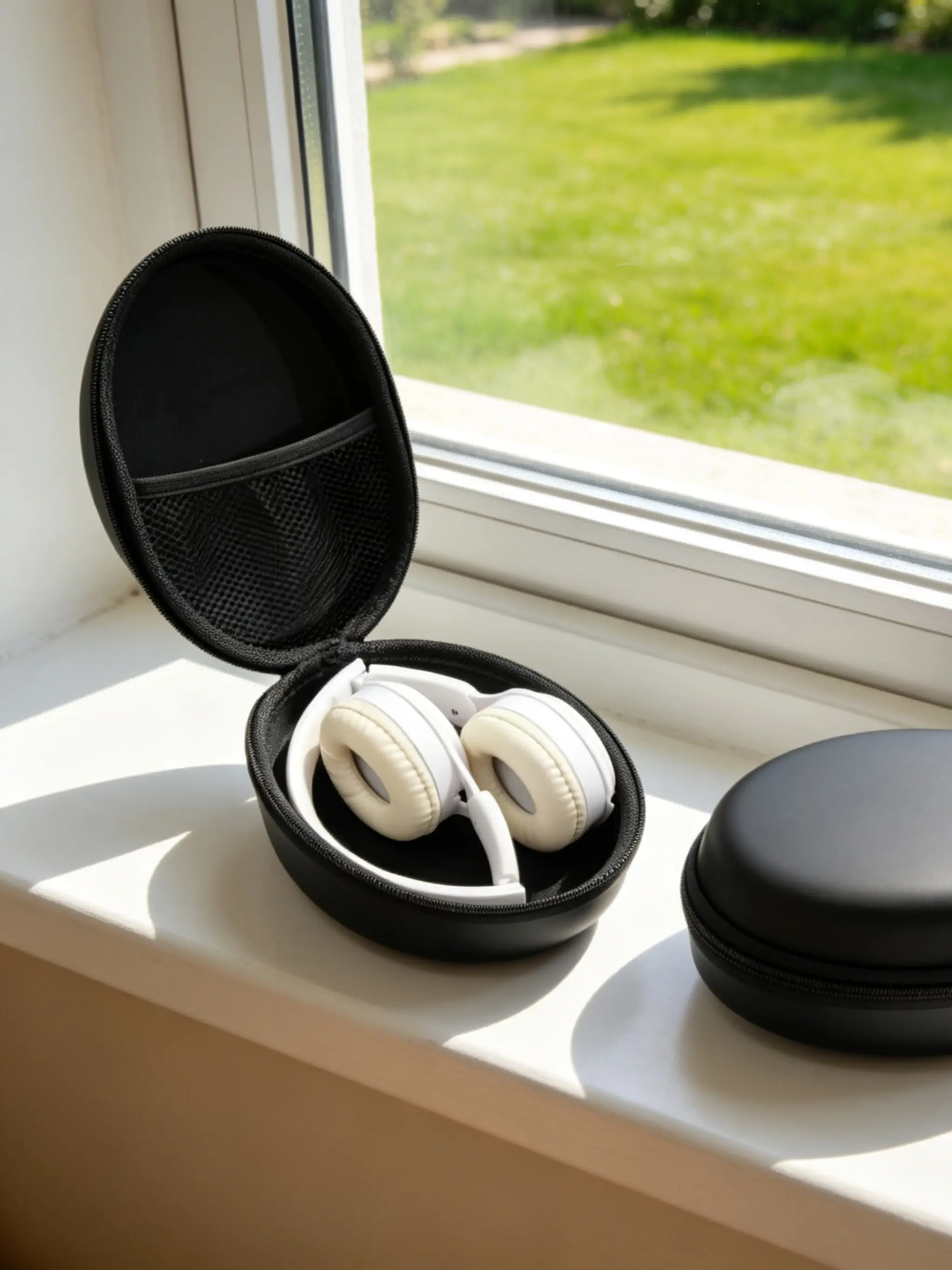 Portable Eva Earphone Case for Large Wireless Headphones, Universal Earphone Storage Bag, Durable and Lightweight Design