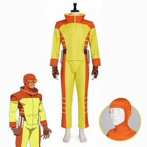 Fancy Dress Cartoon Invincible Rex Splode Cosplay For Men Battle Suits Man Costume Halloween Adult Male Fantasia Party Outfits