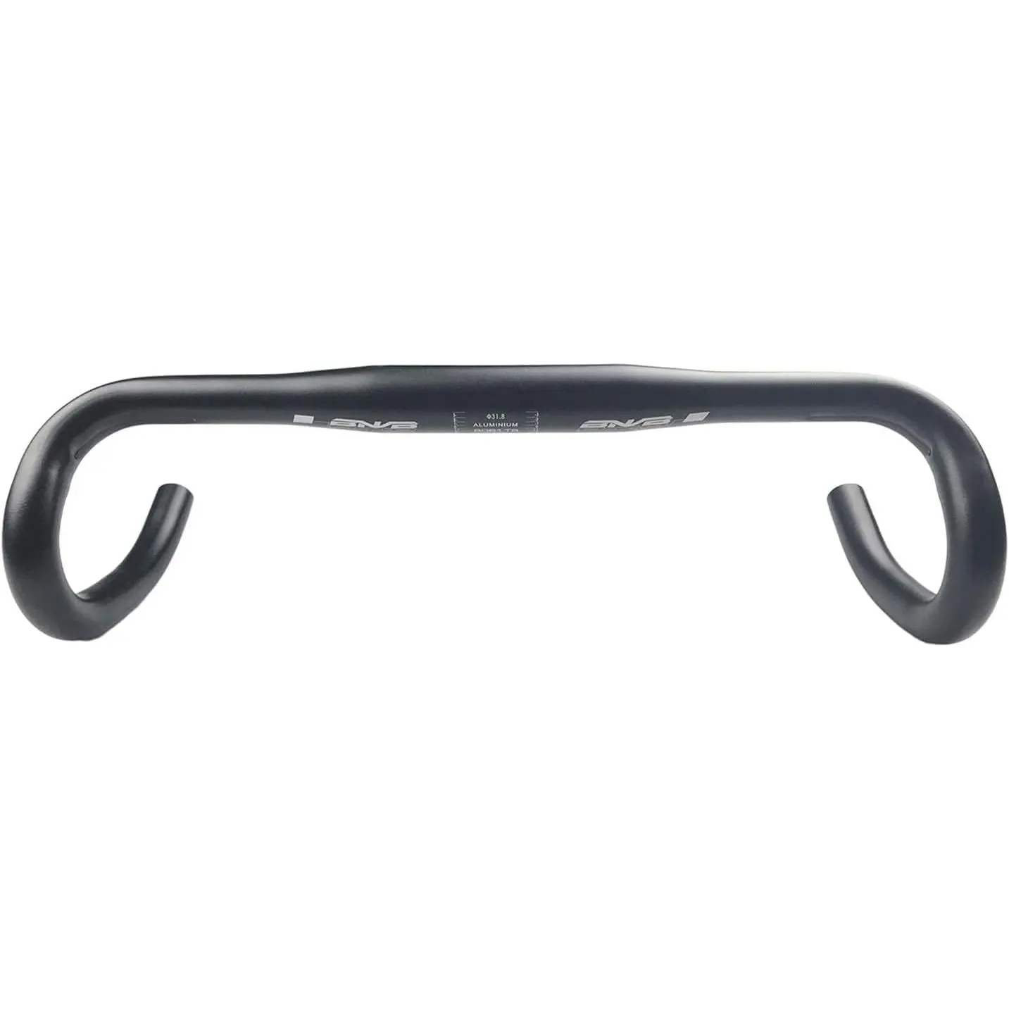 Aluminum Alloy Road Bike Drop Bent Handlebar for Fixed Gear Bicycle 31.8/25.4mm Clamp Diameter Available (31.8mm Clamp, 380mm)