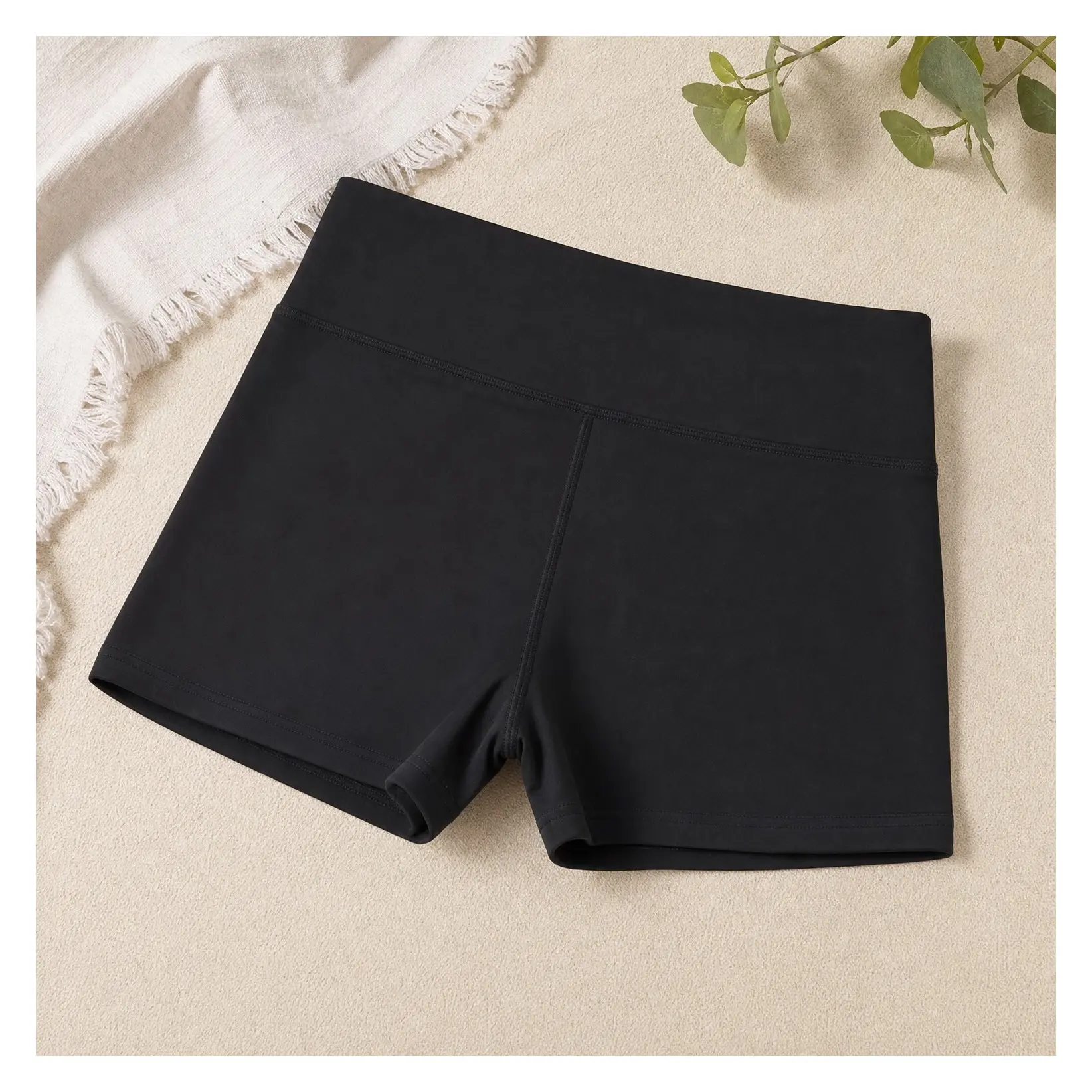 Girls High Waist Athletic Shorts - Soft Stretchy Comfy Biker Shorts for Yoga, Dance, Gymnastics, Running, Volleyball, CheerGift