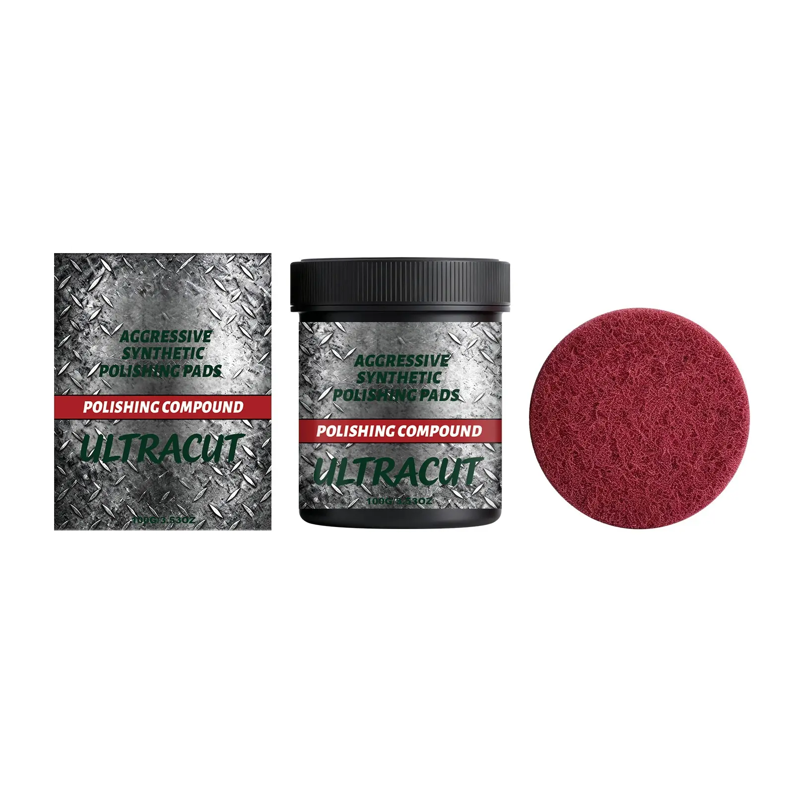 Polishing Paste for Metal, Ceramic, Stone Surfaces, Scratch Repair, Glossy Finish, Smooth Texture, Daily Care, Convenient Maintenance