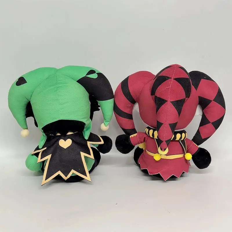 27cm The Freak Pierrotthe Harlequin Circus Anime Plush Cartoon Pierrot Plushie Anime Peripherals Stuffed Pillow for Kid Gifts