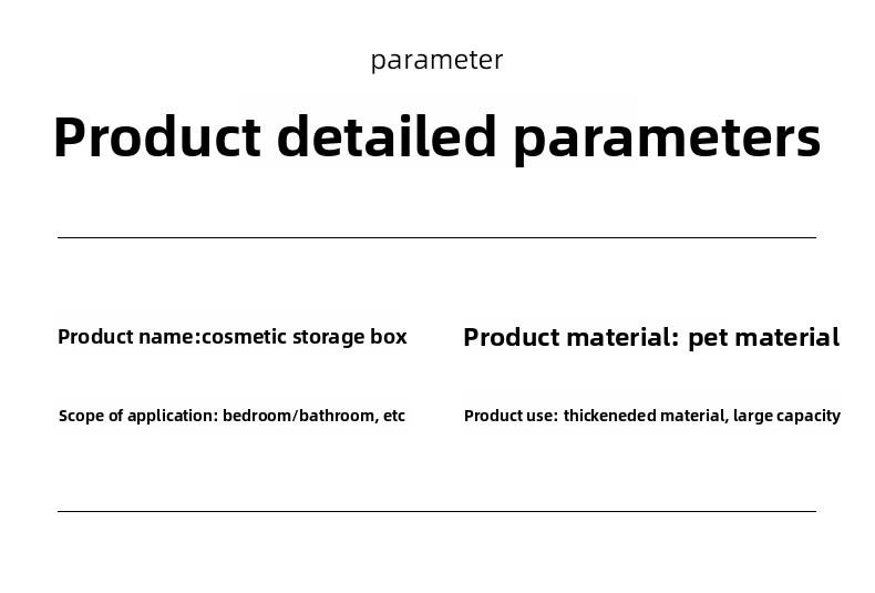 Cosmetic Storage Box