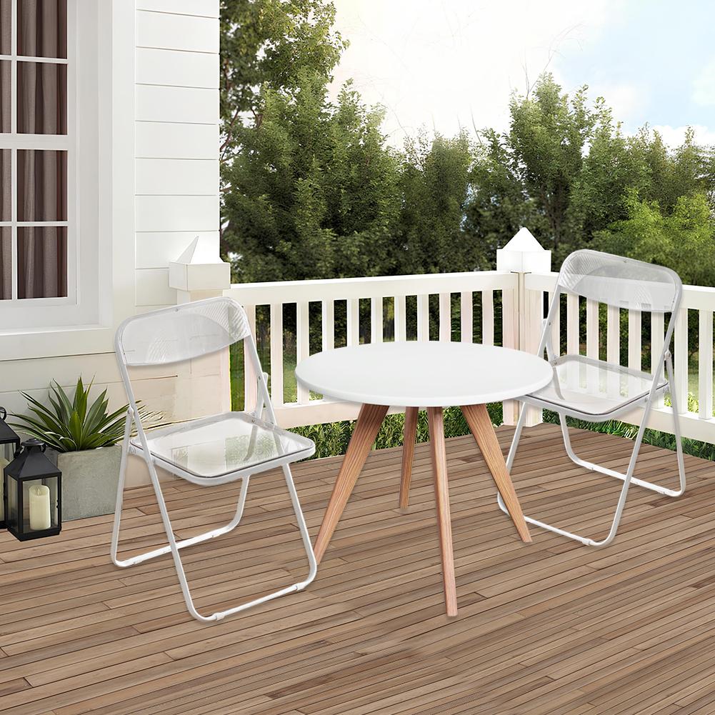 Transparent Folding Chairs Acrylic Stackable Clear Dining Chairs with Chrome Frame Living Room Seat Lightweight for Living Room Office Waiting Room & Party Transparent Folding Chairs Acrylic Stackable Clear Dining Chairs with Chrome Frame Living Room Seat Lightweight for Living Room Office Waiting Room & Party