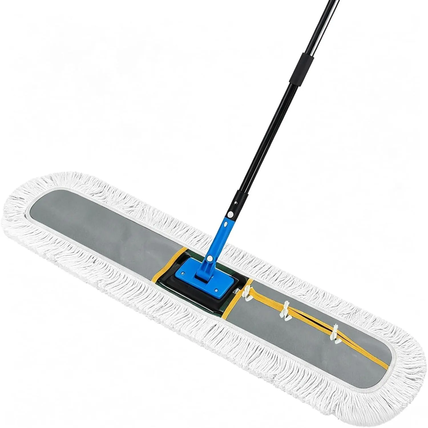 35-Inch Industrial Floor Mop, Commercial Durable Synthetic Pad Mop for Dry & Wet Cleaning of Large Areas Including Shopping Malls, Warehouses