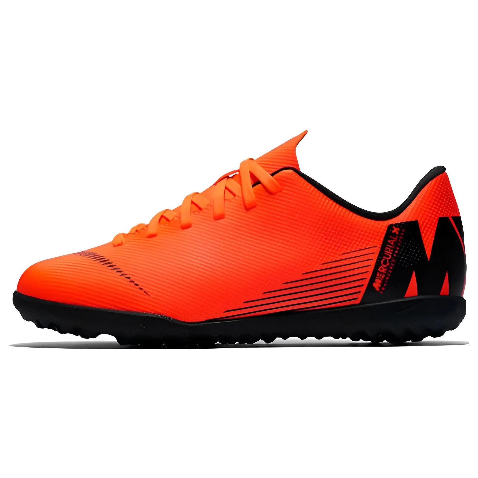 Nike Mercurial Vapor 12 Club Turf Anti-Slip Shock Absorption Low-Top Soccer Shoes AH7355-810