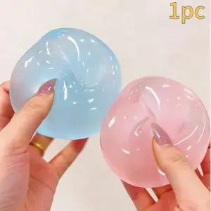 Slow Rebound Stress Relief Ball, 6cm Diameter, Soft and Easy to Squeeze, Relieves Anxiety, Boosts Focus, Portable, Ideal Gift