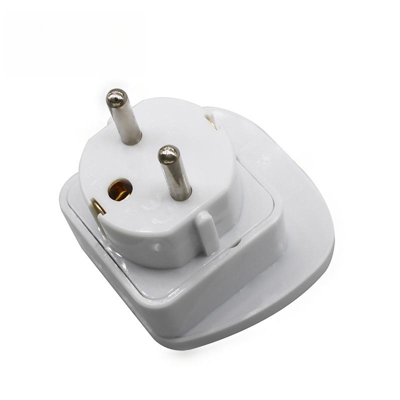 German to French Adapter - South Africa Plug Converter German to African Travel Portable Adapter Plug