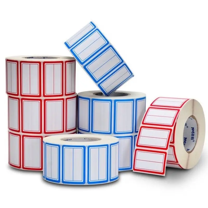 500pcs Self-Adhesive Label Stickers, Handwritten Marking Price, Name Stickers, Office Stickers, Takeout Paper, Self-Adhesive Label Paper