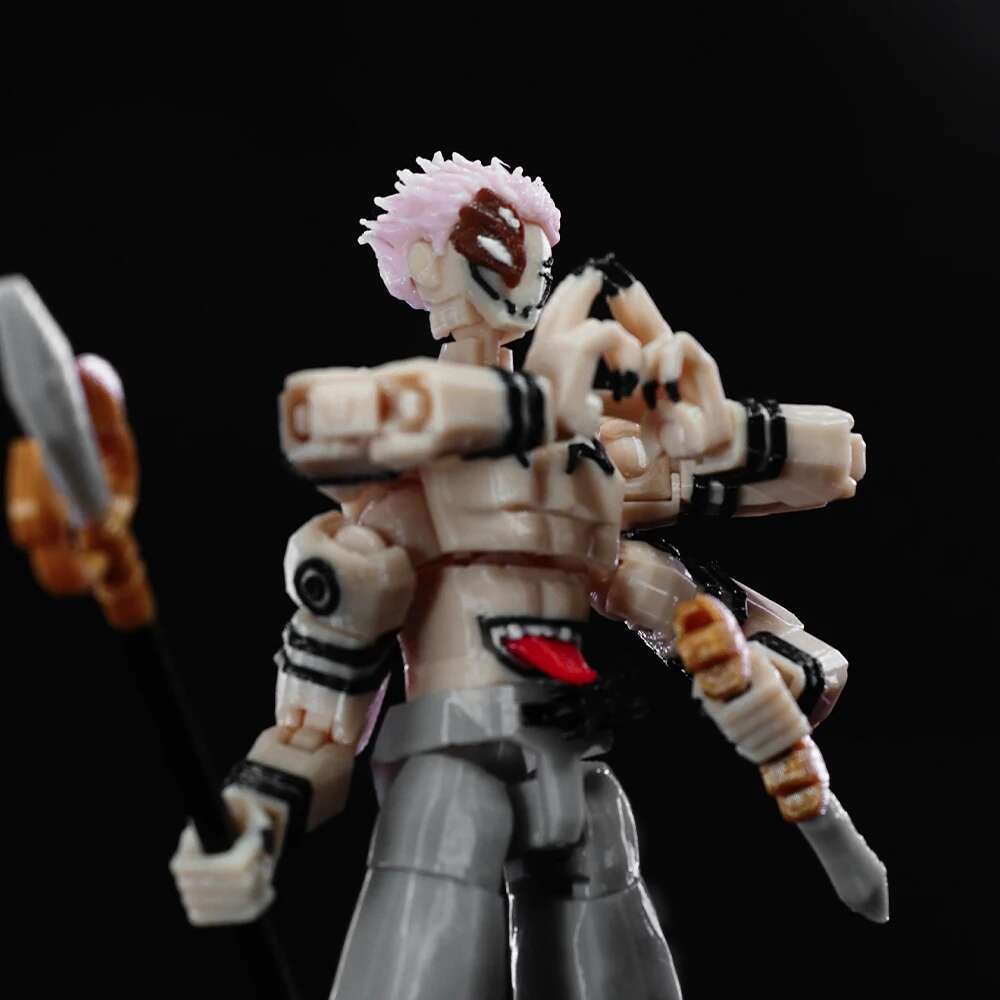 Jujutsu Kaisen 3D Printed Ryomen King Of Curses Heian Sukuna Multi-Jointed Shapeshift Toys Action Figures Model Ornaments Gifts