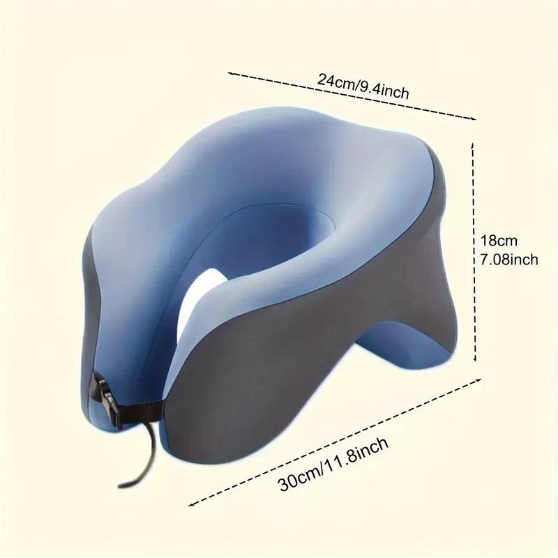 U-shaped neck pillow, comfortable nap, portable washable travel pillow, suitable for home, camping and office use. U-shaped neck pillow, high-quality elastic, pillowcase is machine washable, the ultimate convenience. Travel, office nap or home use