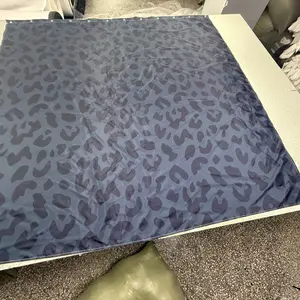 Leopard Print Waterproof Shower Curtain Set, Panther Pattern Bathroom Accessories, Includes Toilet Mat, Lid Cover, Non-Slip Bath Rug, Bathroom Supplies, Bathroom Decoration Accessories