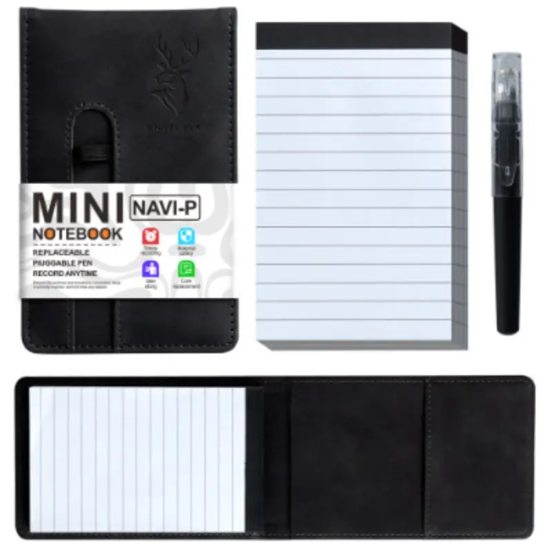 A7 mini pocket portable notebook. Business notebook, portable memo pad, hand account book, small pocket book.