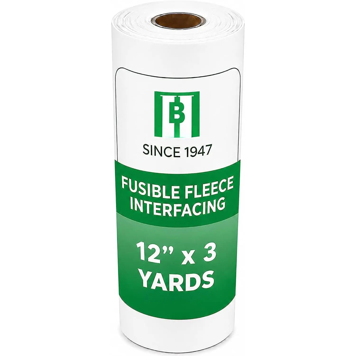 Fusible Fleece Interfacing, Light Iron- Quilt Batting, 12 in x 3 yd | iron  fleece padding, adds loft and structure to bags, quilts and  decor,  side fusible, machine washable