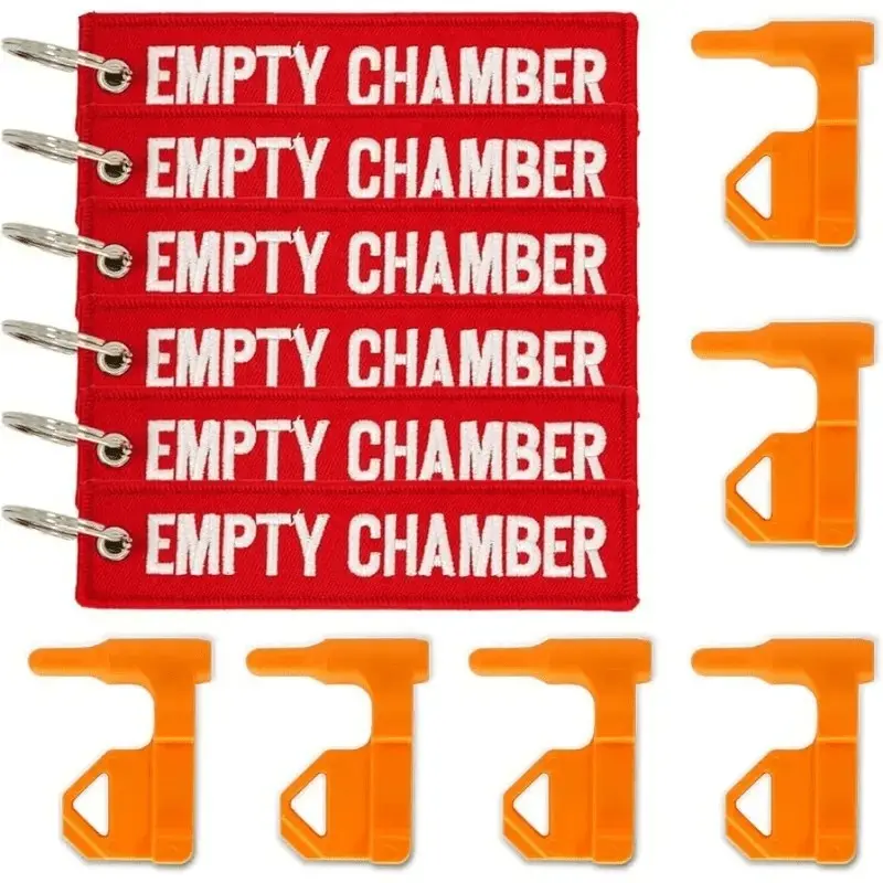 12pcs Safety Signs Set, Chamber Flags, Safety Flags, Includes 6 Safety Labels & 6 Small Tool Accessories, Ideal for Toy Guns and Bb Gel Explosive Machines